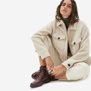 Everlane Boots Utility with zipper